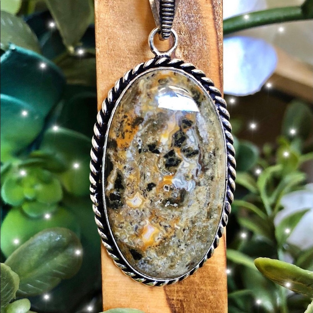.925 Ocean Jasper Necklace🍂